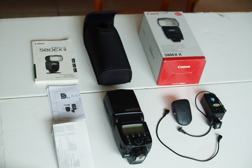 Canon speedlite 580ex - ii, plus