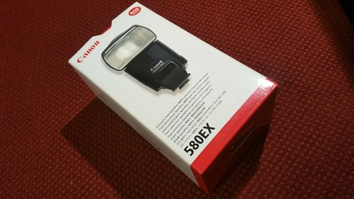 Canon 580ex flash unused - unused, in