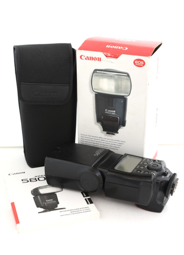 Pistola flash canon speedlite - flash,